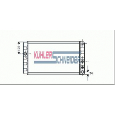 3303901 KUHLER SCHNEIDER Радиатор, охлаждение двигател