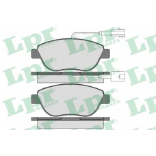 05P1657 LPR Комплект тормозных колодок, дисковый тормоз
