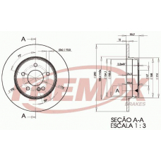 BD-3412-50 FREMAX Тормозной диск