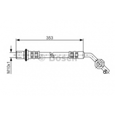 1 987 481 036 BOSCH Тормозной шланг