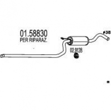 01.58830 MTS Средний глушитель выхлопных газов