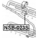 NSB-023S FEBEST Опора, стабилизатор