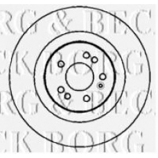 BBD5738S BORG & BECK Тормозной диск