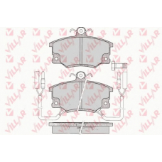 626.0096 VILLAR Комплект тормозных колодок, дисковый тормоз
