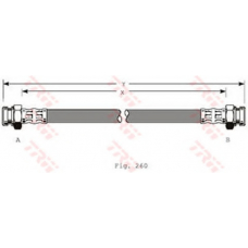 PHA368 TRW Тормозной шланг