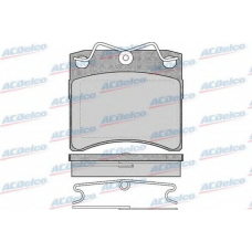 AC058437D AC Delco Комплект тормозных колодок, дисковый тормоз