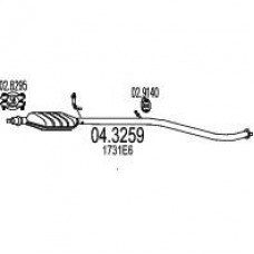 04.3259 MTS Катализатор