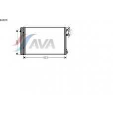 BW5295 AVA Конденсатор, кондиционер