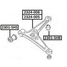 2301-SHS ASVA Подвеска, рычаг независимой подвески колеса