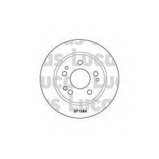 DF1584 TRW Тормозной диск