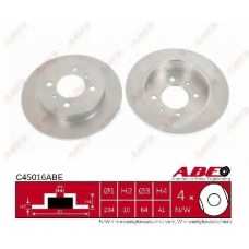 C45016ABE ABE Тормозной диск