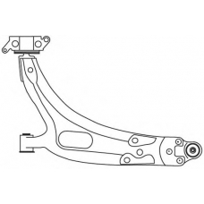 1726 FRAP Рычаг независимой подвески колеса, подвеска колеса