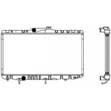 1461-0241 SAKURA  Automotive Радиатор, охлаждение двигателя