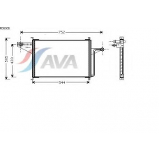 FD5305 AVA Конденсатор, кондиционер