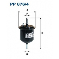 PP876/4 FILTRON Топливный фильтр
