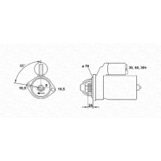 943253135010 MAGNETI MARELLI Стартер