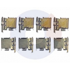 2322 CARRAB BRAKE PARTS Комплектующие, колодки дискового тормоза