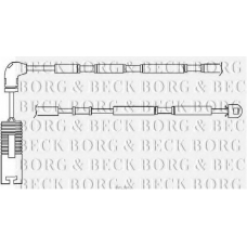 BWL3043 BORG & BECK Сигнализатор, износ тормозных колодок