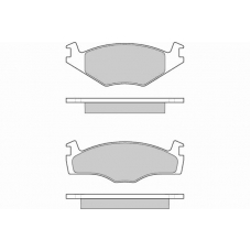 12-0645 E.T.F. Комплект тормозных колодок, дисковый тормоз