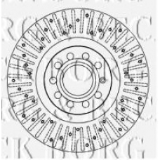 BBD5791S BORG & BECK Тормозной диск