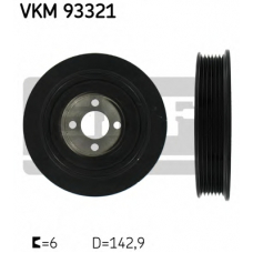 VKM 93321 SKF Ременный шкив, коленчатый вал