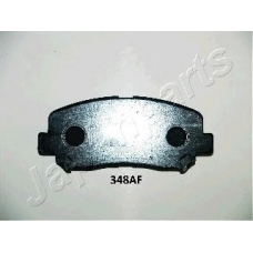 PA-348AF JAPANPARTS Комплект тормозных колодок, дисковый тормоз