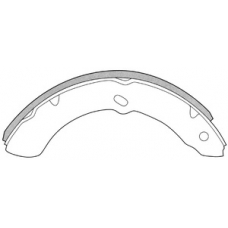 FN-4425 JNBK Колодки тормозные