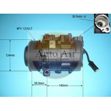 14-0266R AUTO AIR GLOUCESTER Компрессор, кондиционер