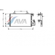 AI5118 AVA Конденсатор, кондиционер