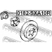 0182-SXA10R FEBEST Ступица колеса