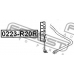 0223-R20R FEBEST Тяга / стойка, стабилизатор
