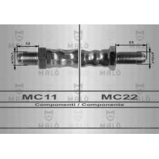 8224 Malo Тормозной шланг