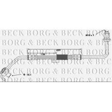 BBH6178 BORG & BECK Тормозной шланг