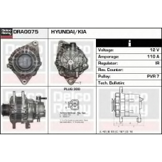 DRA0075 DELCO REMY Генератор