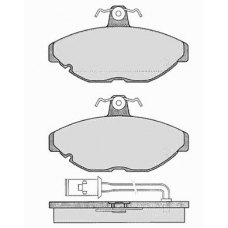 314.0 RAICAM Комплект тормозных колодок, дисковый тормоз