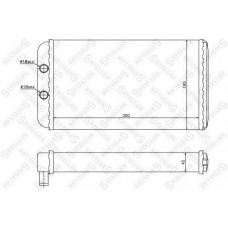 10-35098-SX STELLOX Теплообменник, отопление салона