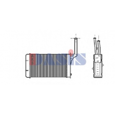 069080N AKS DASIS Теплообменник, отопление салона