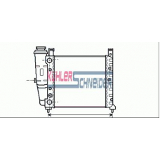 1702901 KUHLER SCHNEIDER Радиатор, охлаждение двигател