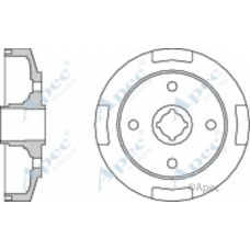 DRM9180 APEC Тормозной барабан