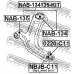 NAB-134135-KIT FEBEST Подвеска, рычаг независимой подвески колеса