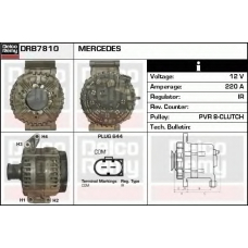 DRB7810 DELCO REMY Генератор