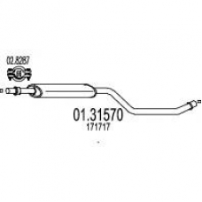 01.31570 MTS Предглушитель выхлопных газов