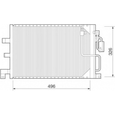 350203226000 MAGNETI MARELLI Конденсатор, кондиционер