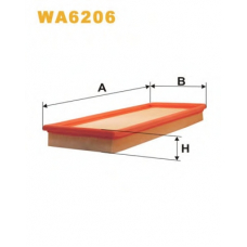 WA6206 WIX Воздушный фильтр