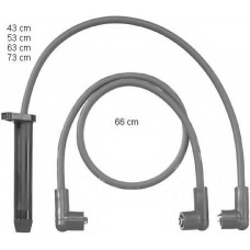 ZEF809 BERU Комплект проводов зажигания
