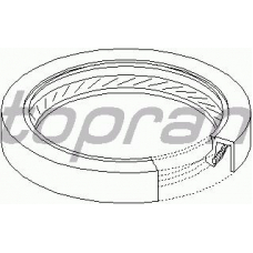 207 140 TOPRAN Уплотняющее кольцо, коленчатый вал
