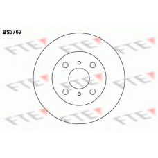 BS3762 FTE Тормозной диск