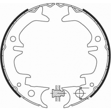 5184309 GIRLING Комплект тормозных колодок, стояночная тормозная с