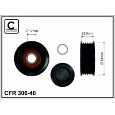 306-40 CAFFARO Паразитный / ведущий ролик, поликлиновой ремень
