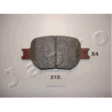 50212 JAPKO Комплект тормозных колодок, дисковый тормоз